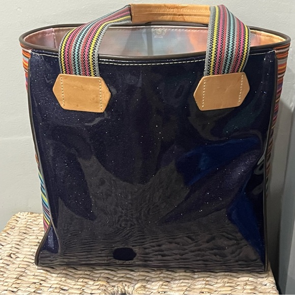 Consuela Haley Tote Bag Retired Hummingbird Blue Sparkles Classic Embroidered - Picture 9 of 10